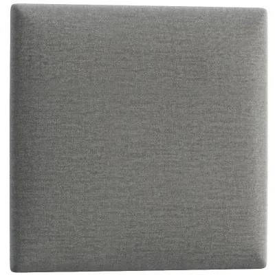 Obrázek produktu pro nabbi Čtvercový čalouněný panel na zeď Quito 40x40 cm - šedá