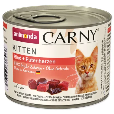 Produktbild von Animonda Carny Kitten Rind & Pute - 200g