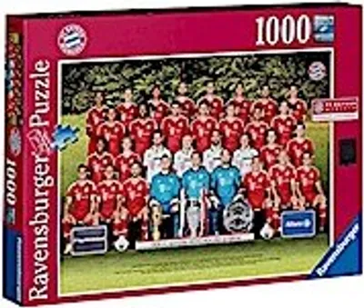 Produktbild von Ravensburger 19154 - FC Bayern München Saison 2013/14 - 1000 Teile Puzzle