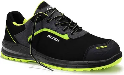 Produktbild von Elten LOAN XXSports Pro black-lime Low ESD S3 Sicherheitshalbschuh 728151 44 EU
