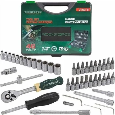 Produktbild von Socket Set Rockforce 46Pcs