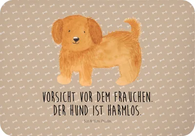 Produktbild von Mr. & Mrs. Panda magnet Hund Flauschig - Hundeglück - Geschenk, Hundeliebe, wandmagnet, zettelhalter, Kühlschrankmagnet, haftmagnet, Vierbeiner, Hunde, Sprüche, Niedlich