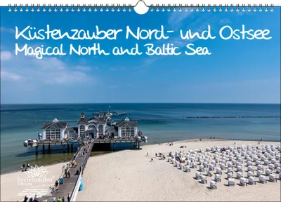Produktbild von Küstenzauber Nord- und Ostsee DIN A3 Immerwährender Kalender Küste - Seelenzauber