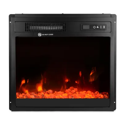 Zdjęcie produktu dla Kominek elektryczny LED do zabudowy w meblach funkcja grzania i chłodzenia