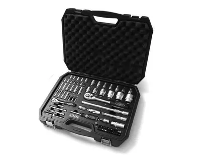 Produktbild von Stroxx Knarrensatz 79-teilig 1/4" und 1/2" Werkzeugset für Profis