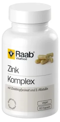 Produktbild von Raab Vitalfood Zink Komplex Kapseln 30g