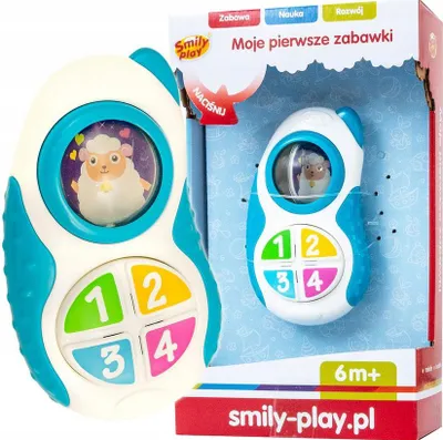 Zdjęcie produktu dla ANEK Niebieski telefon SmilyPlay SP83930 39307