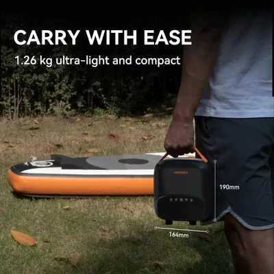 Produktbild von Luftpumpe, 20 PSI Maximaldruck, wiederaufladbarer Akku, D13PRO 5200mAh