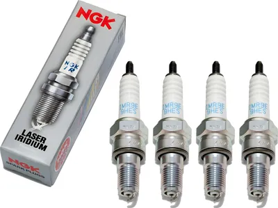 Image de Bougies d'allumage NGK 4x IMR9E-9HES en iridium, diamètre 10 mm, pour Honda VFR 1200 F, modèles 2010-2012