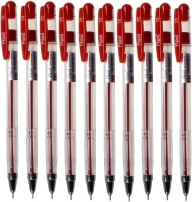 Produktbild von Exklusives Set: 10 Premium Kugelschreiber in Rot