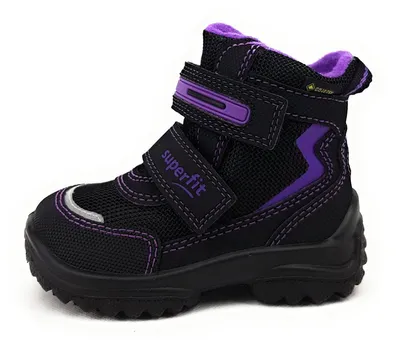 Produktbild von Superfit Kinderschuhe Mädchen Stiefel wasserdicht Stiefel Schwarz Freizeit, Schuhgröße:21 EU
