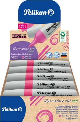 Zdjęcie produktu dla Pelikan Textmarker 490 eco highlighter 10 szt.