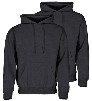 Produktbild von Doppelpack Fruit of the Loom Classic Kapuzen-Sweat Herren Hoodie 2er Pack + GRATIS MyShirt Stoffbeutel
