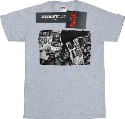 Produktbild von AC/DC - T-Shirt für Herren BI6807 (3XL) (Grau)
