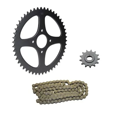 Obrázek produktu pro Řetězová sada 3-dílná černá 13/50 zubů pro Hercules Prima 2 3 4 5 5 M 4 5 HR2 P 1 3 MX1 Optima