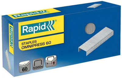 Immagine prodotto di Rapid 5000562 Graffette Omnipress 60 zincate, 5000 pezzi