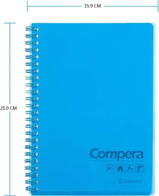 Produktbild von Ringnotizblock B5 Compera 80 Blatt CPB5801 Grün