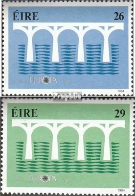 Produktbild von Briefmarken Irland 1984 Mi 538-539 (kompl.Ausg.) postfrisch Europäische Konferenz