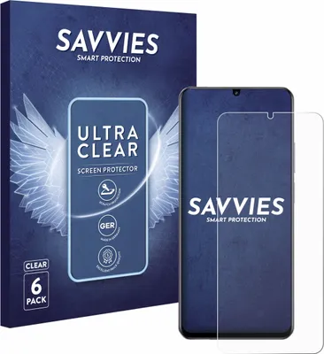 Produktbild von 6x Für realme Note 60 4G Schutzfolie Savvies Displayschutz Display Schutz Folie Klar Transparent