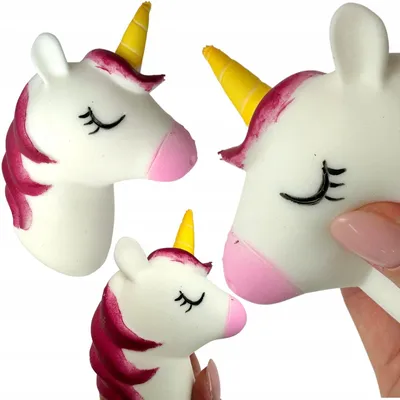 Produktbild von SquishySquishies Einhorn Anti-Stress Schaumstoff Quetschball