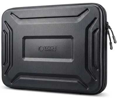 Image de Housse Ordinateur Portable 14 Pouces, Protection Rigide avec Rangement pour MacBook Air Pro Neo