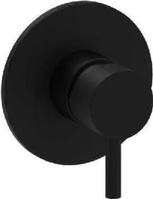 Produktbild von Paffoni Light - Unterputzarmatur mit Einbaukörper, Schwarz matt LIG010NO