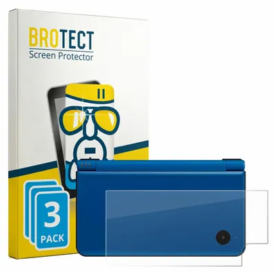 Produktbild von 3x BROTECT Schutzglas für Nintendo DSi XL (Gehäuse) Schutzfolie Panzer Folie Glas Display Schutz klar