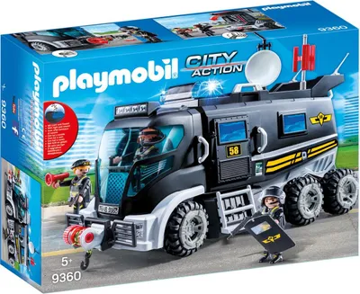 Produktbild von PLAYMOBIL City Action 9360 SEK-Truck mit Licht und Sound