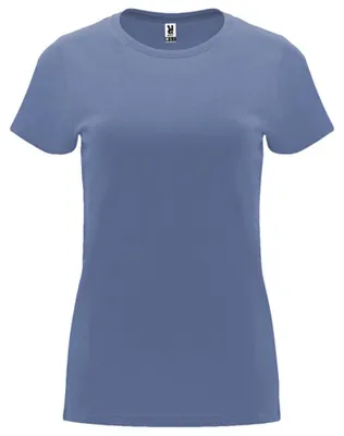 Produktbild von Roly - "Capri" T-Shirt für Damen LT5873 (L) (Jeansblau)