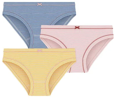 Obrázok produktu pre Sada Pe Bateau – detské bavlnené slipky, pruhované, veľkosť 8 rokov, variant 1