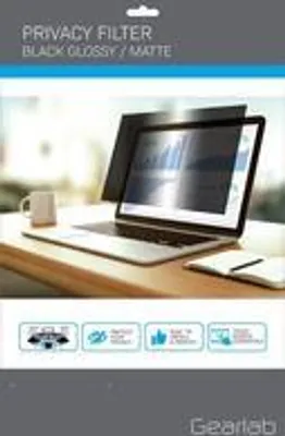 Produktbild von eSTUFF GLBB19408255, 48,3 cm (19"), 16:10, Monitor, Rahmenloser Blickschutzfilter, Glänzend/Matt, Anti-Glanz