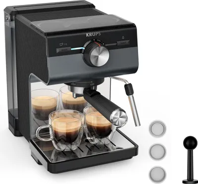 Produktbild von KRUPS Authentic+ Espresso-Siebträgermaschine – Perfekter Espresso für Zuhause