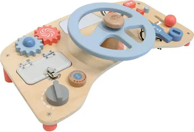 Produktbild von SpielMaus Holz Activity Holz-Lenkrad 23x45x13 cm