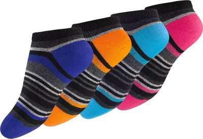 Produktbild von Yenita® Kinder Sneaker Socken 8 Paar, mit Ringel 27-30