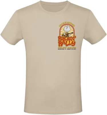 Produktbild von Peanuts T-Shirt Herren Charlie Brown multicolor XL