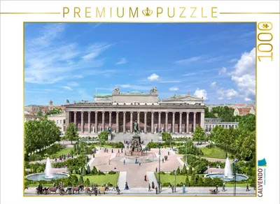 Produktbild von CALVENDO Puzzle Berlin - Altes Museum und Lustgarten um 1900 | 1000 Teile Lege-Größe 64x48cm Foto-Puzzle für glückliche Stunden
