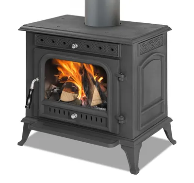 Produktbild von - Premium-Gusskaminofen Modell JA031, Holz&Kohle - 9,8kW