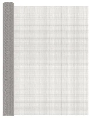 Image de vidaXL Écran en mailles 100 x 500 cm, 8 mailles, acier inoxydable 201, argent