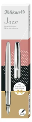 Obrázek produktu pro Pelikan Fuellhalter Jazz Noble Elegance P36 Silber Faltschachtel