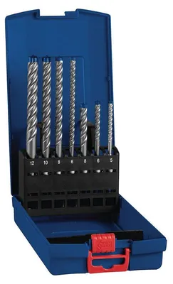 Image de Coffret de 7 forets EXPERT SDS Plus-7X BOSCH 2608900195 5/6/6/8/8/10/12 mm