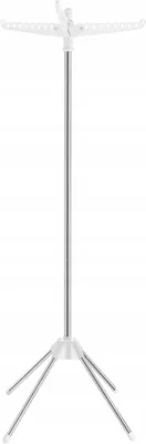 Obrázok produktu pre Stojanová sušička bielizne 3 otočné ramená 150 cm bielo-strieborná