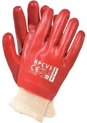 Immagine prodotto di RPCVS - Guanti di protezione in PVC, con guardolo - 10