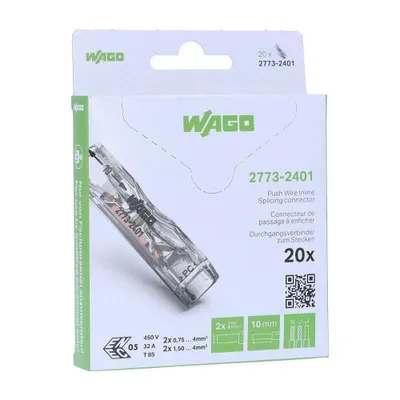 Produktbild von Wago 2773-2401/995-020, 6,15 mm, 29,5 mm, 6,8 mm, 360 Stück(e)