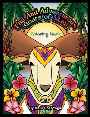 Produktbild von Fun and Adventurous Goats of Maui Coloring Book