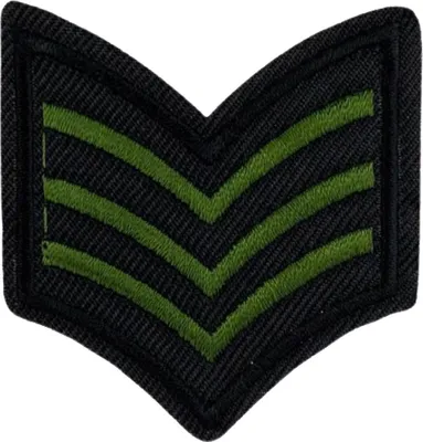 Produktbild von Militärischer Rang-Emblem zum Aufbügeln