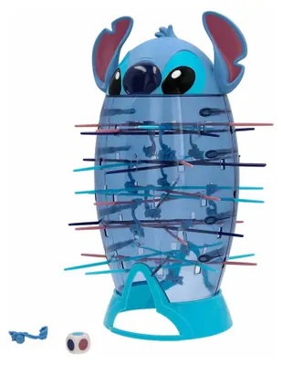 Zdjęcie produktu dla IMC Toys Stitch Drop Game, Gra planszowa, Drobne umiejętności motoryczne (zręczność), Gra rodzinna