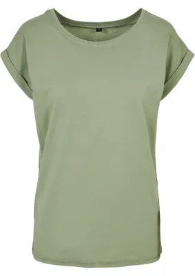 Produktbild von Build Your Brand Build your Brand Damen T-Shirt 56.0021 Gr. 2XL soft salvia