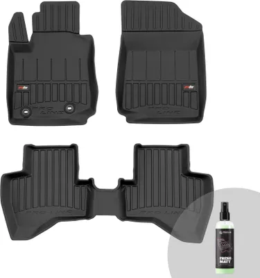 Produktbild von FROGUM ProLine 3D Gummimatten Exklusiven Auto Fußmatten Autofussmatten für Toyota Aygo II 2014-2021