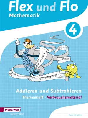 Produktbild von Flex und Flo 4. Themenheft Addieren und Subtrahieren: Verbrauchsmaterial