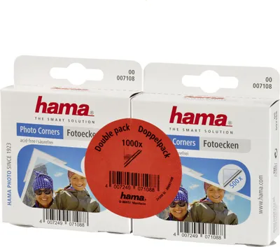 Produktbild von Hama - 7108 Fotoecken-Spender Aktion, 2x500 Ecken, Doppelpack